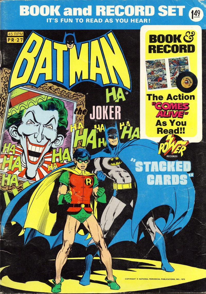 Illustration for article titled Neal Adams' Batshit Insane Record/Comic... You Know, For Kids!